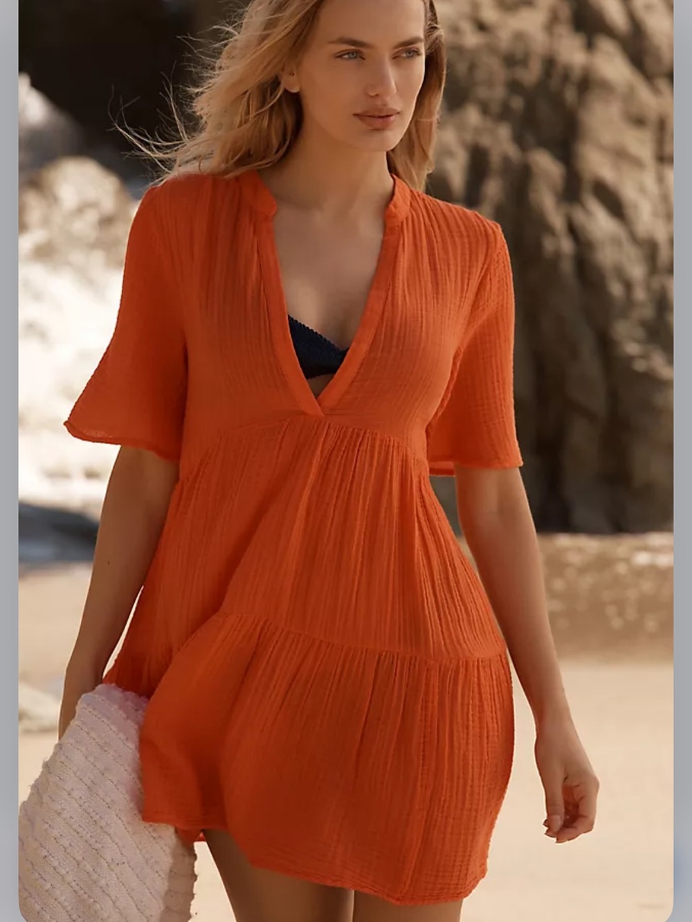 Anthropologie Kallie Gauzy dress